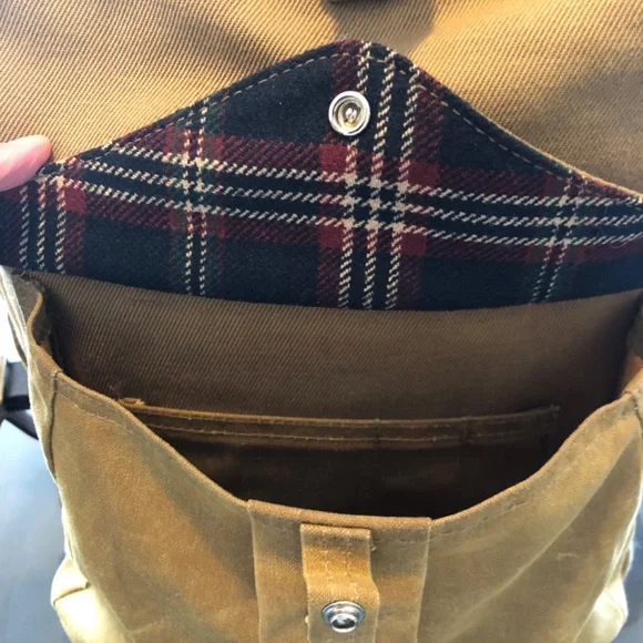 Filson Canvas Journeyman Backpack Weatherproof, Brooks Brothers Plaid Limited Ed